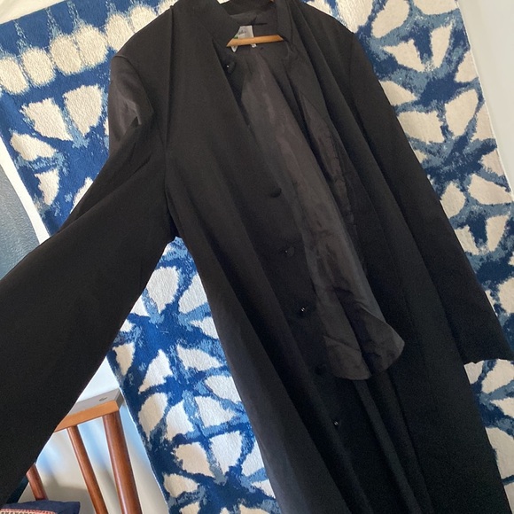 🧥IVY Robes 54 long black robe/jacket NWOT - Picture 9 of 16